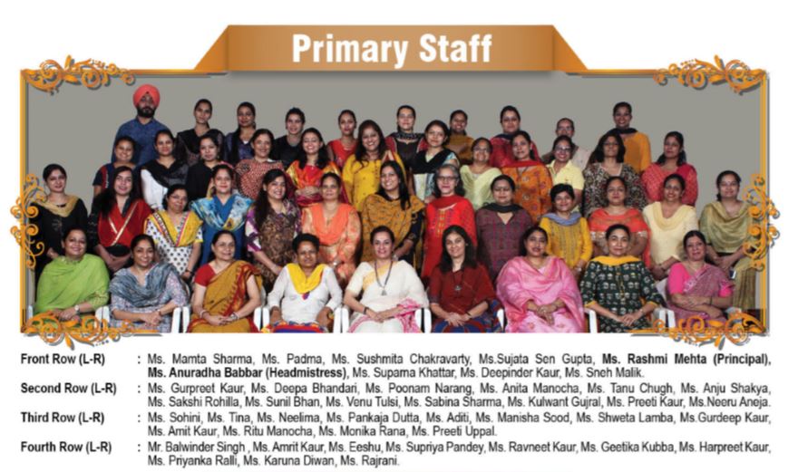 primary staff2k20